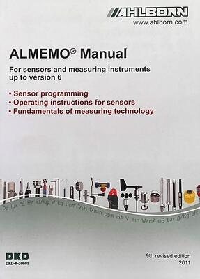 Příručka AHLBORN ALMEMO 2011 AJ/NJ, pro starší typy přístrojů